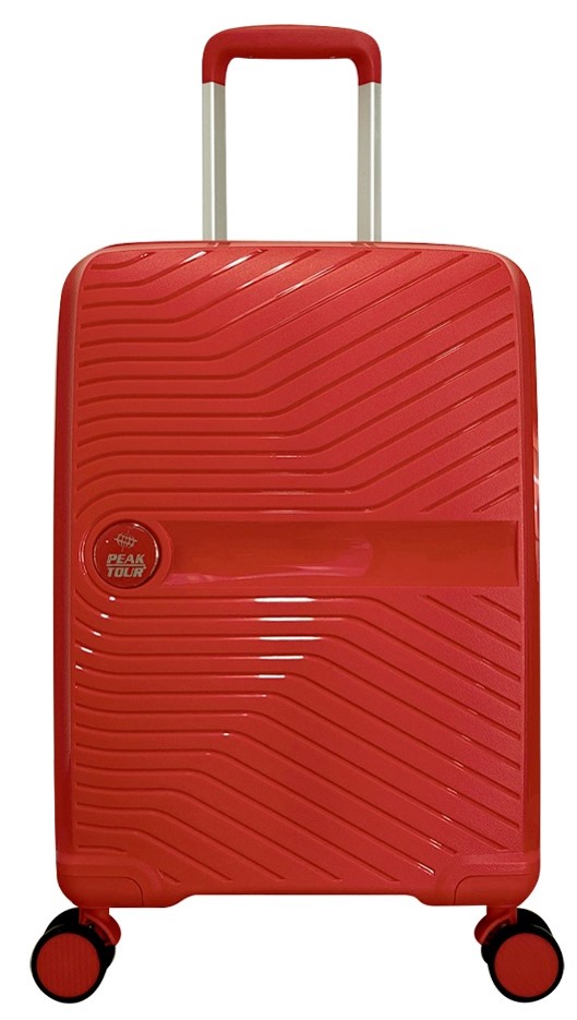 MALETA RIGIDA 20" COLOR ROJA